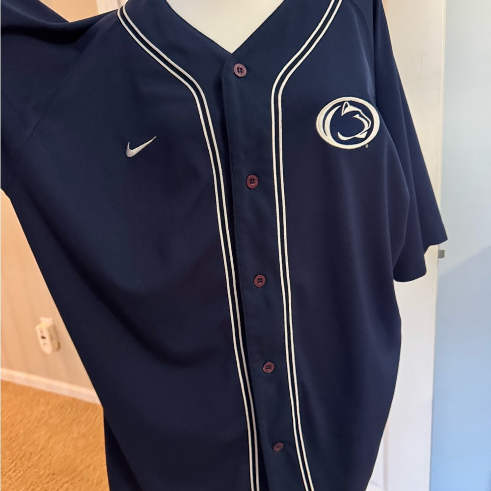 Nike Men's Dark Blue Penn State Jersey
